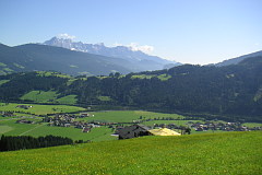 Bild: Blick in die Berge des Pongaus